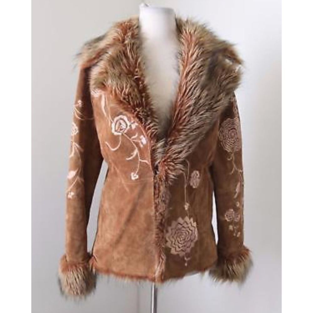 Together Vintage Leather Brown Jacket